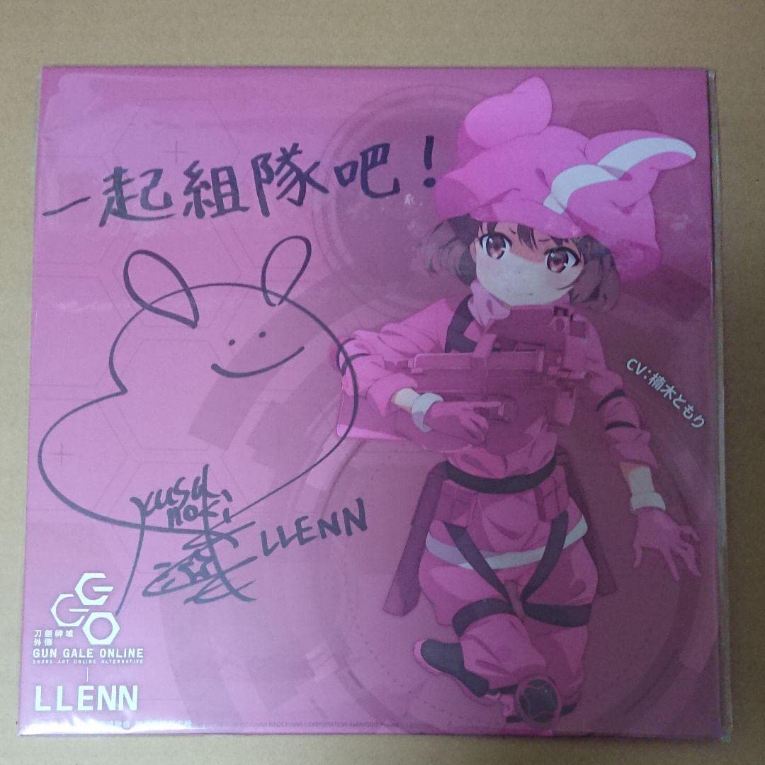 楠木ともり/レン 台湾漫画博覧会2018参加者限定 複製サイン色紙